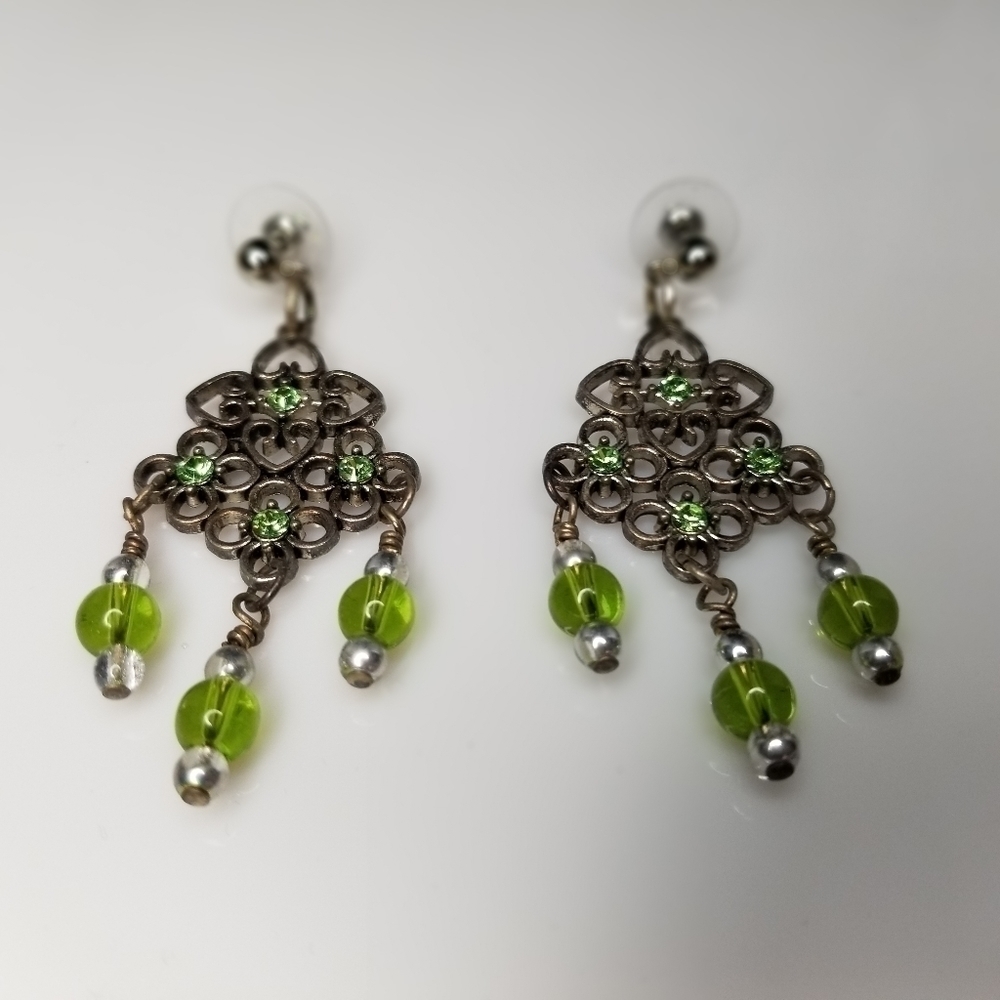 ❤️ Earrings with Swarovski Crystals Brand New